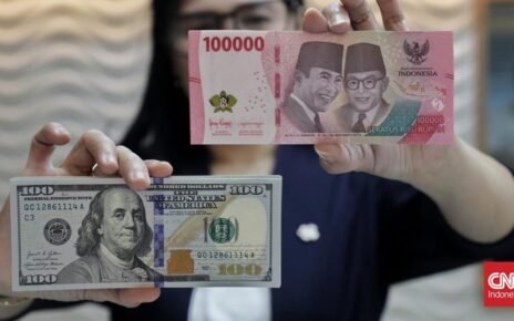 Rupiah Loyo ke Rp16.408 per Dolar AS Sore Ini