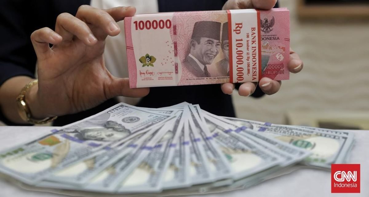 Rupiah Bersinar ke Rp16.350 per Dolar AS Sore Ini