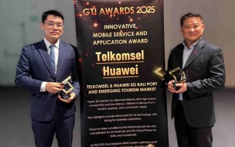 Hyper 5G Telkomsel dan Huawei Raih Penghargaan Global GTI Awards 2025