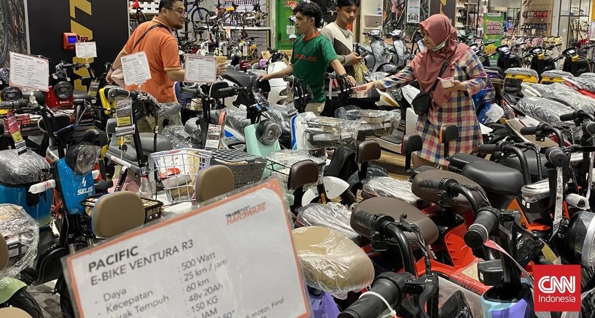 Transmart Full Day Sale Obral Sepeda Listrik Cuma Rp2 Juta