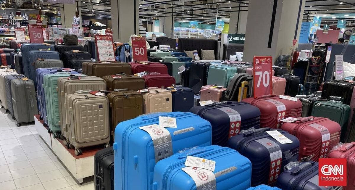 Siap-siap Mudik Lebaran, Koper di Transmart Full Day Sale Diskon 70%