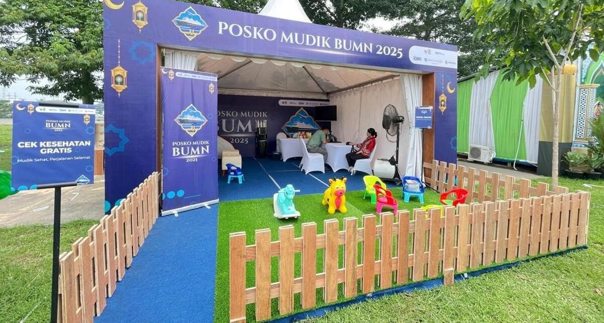 BRI Bangun Posko BUMN di Bandara & Rest Area Tol, Dukung Mudik 2025