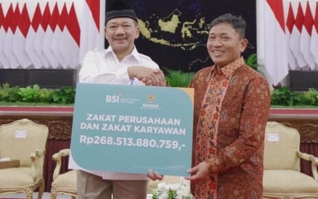 Baznas Terima Zakat Perusahaan dan Karyawan BSI, Capai Rp268 Miliar