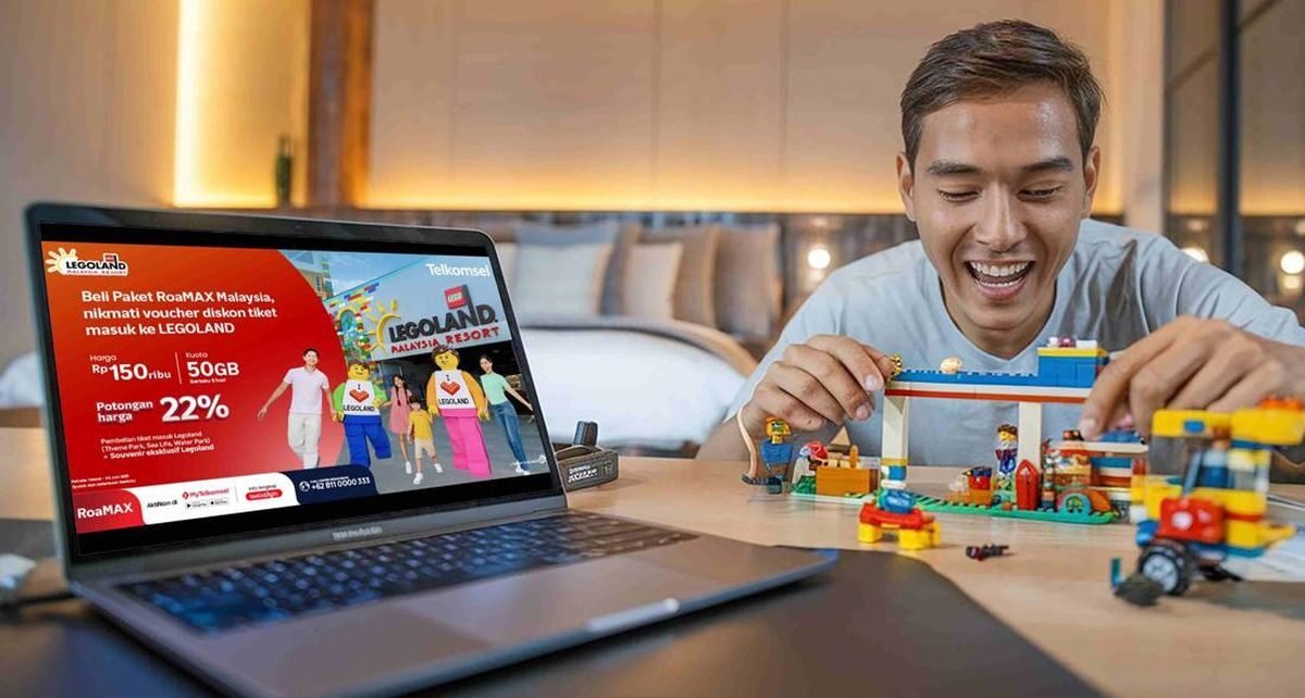 Ada Diskon Spesial di Paket RoaMAX Telkomsel dan LEGOLAND Malaysia