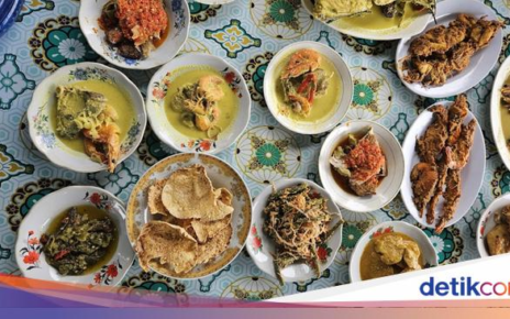 5 Rumah Makan Populer di Padang, Menunya Ayam Bakar hingga Gulai Ikan Karang