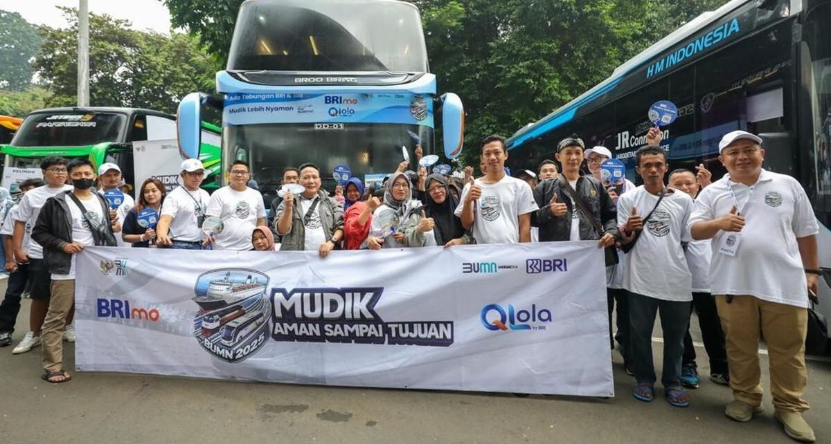 Mudik Gratis BUMN, BRI Group Fasilitasi 8.482 Pemudik ke Berbagai Kota