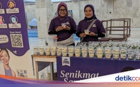 Serukan Ajakan Hidup Sehat, FiberCreme Bagi Ribuan Takjil Selama Ramadan