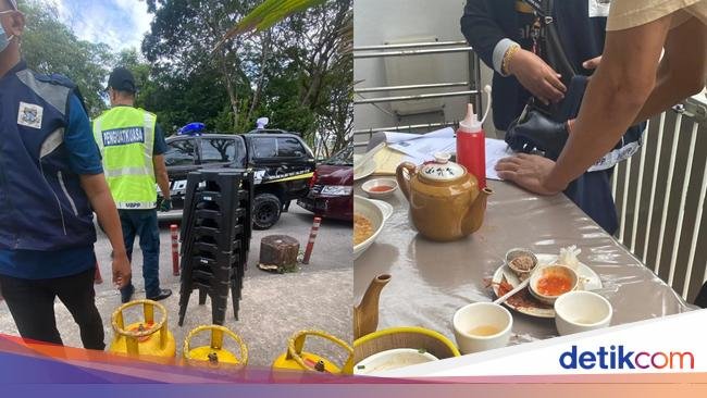 Polisi Grebek Tempat Makan Dimsum Ilegal di Dalam Rumah