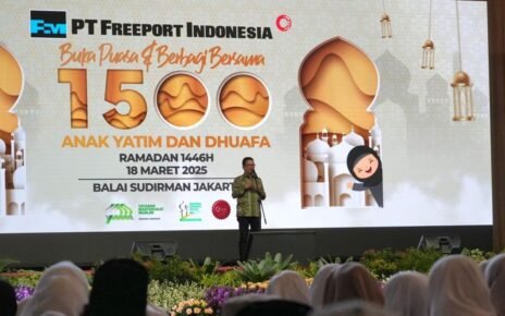Freeport Berbagi dengan 1.700 Anak Yatim di 4 Area Operasional