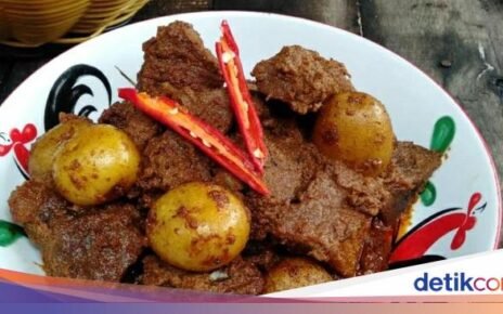 Resep Rendang Daging Sapi 1 Kg dan Kentang yang Empuk Gurih