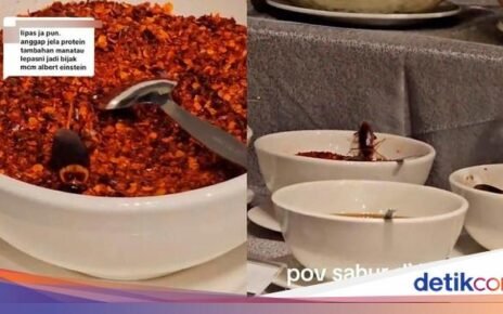 Sahur di Hotel, Wanita Ini Temukan Kecoak Hidup di Wadah Chilli Flakes