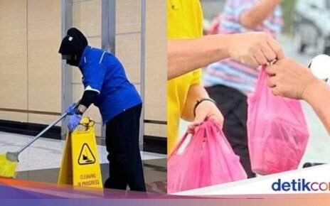 Sering Dapat Sedekah Makanan Basi, Pekerja Kebersihan Ini Trauma