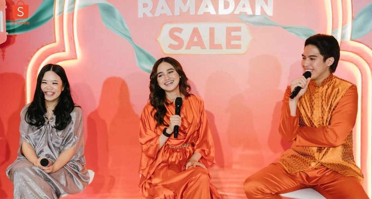 Intip Keseruan El Rumi dan Syifa Hadju di Shopee Big Ramadan Sale