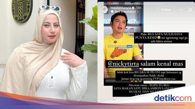 5 Fakta Review Bika Ambon Tasyi Athasyia Vs Nicky Tirta