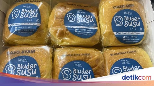 Wajib Coba! Roti Bluder Susu yang Lembut Nikmat dari Bakery Hits Jogja