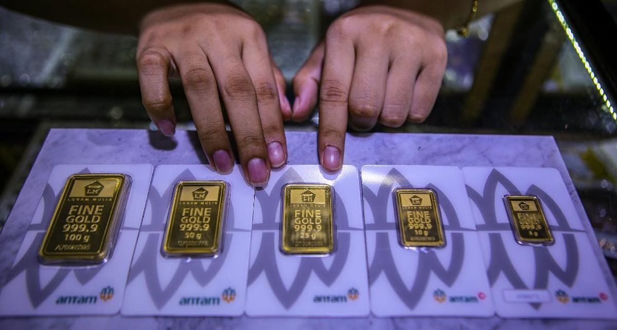 Harga Emas Pecah Rekor Lagi, Tembus Rp1,826 Juta per Gram