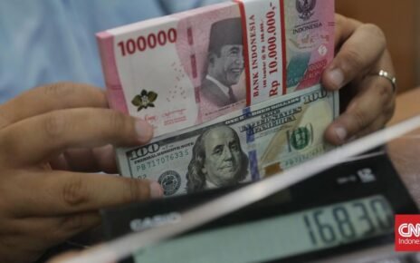 Rupiah Loyo ke Rp16.891 per Dolar AS Sore Ini, Masih Gara-gara Trump