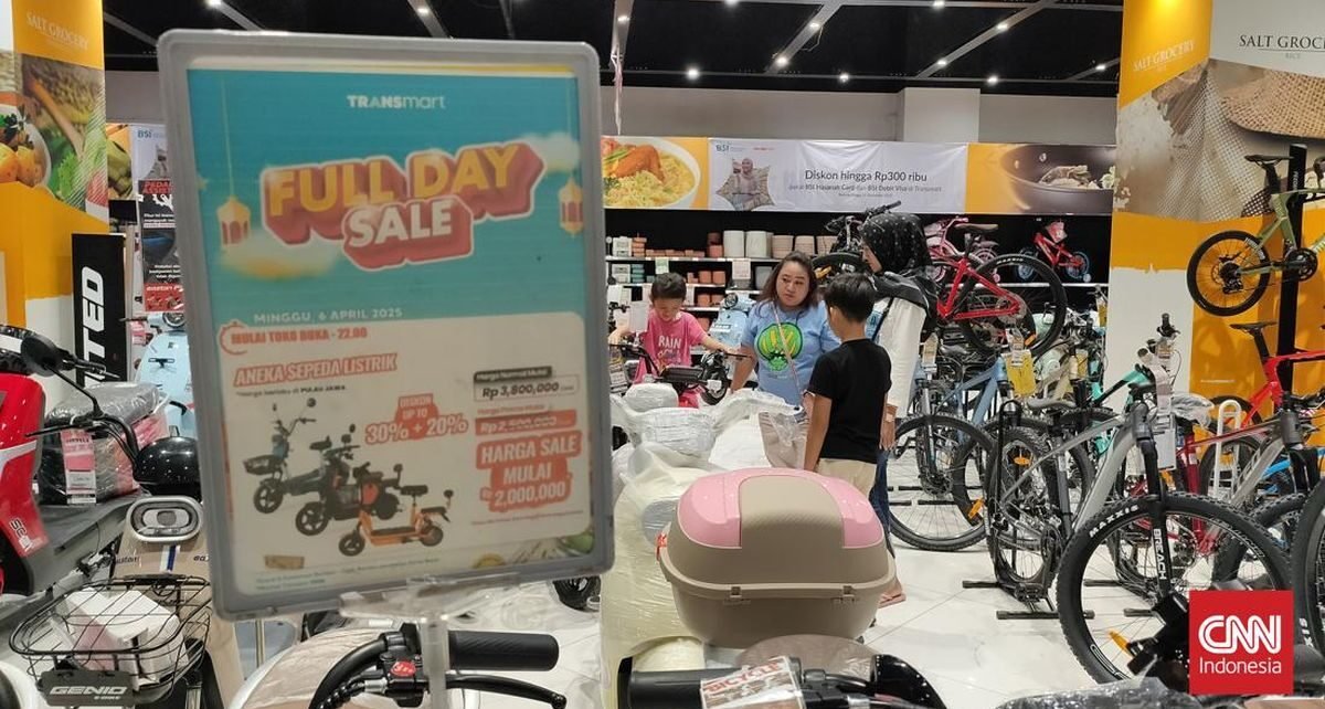 Hari Ini Transmart Full Day Sale, Tebus Murah Sepeda Mulai Rp1 Juta
