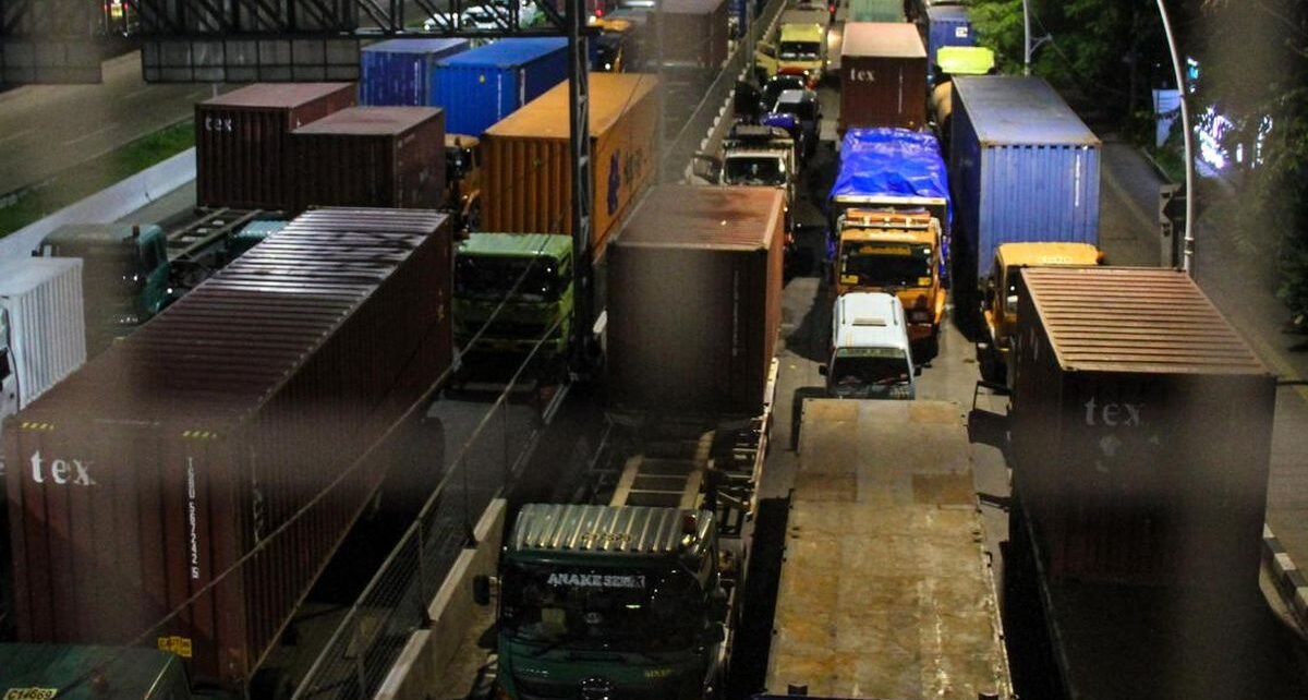 KSOP Ungkap Kronologi Macet Parah di Tanjung Priok Rabu Malam-Jumat