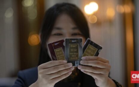 Harga Emas Antam di Pegadaian Turun hingga Rp11.000