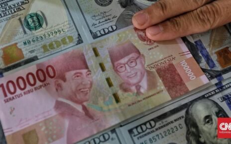 Rupiah Terangkat ke Rp16.806 per Dolar AS Sore Ini