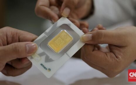 Harga Emas Antam Turun Rp21 Ribu Pagi Ini Jadi Rp1,96 Juta per Gram
