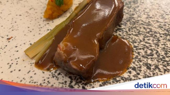 Uniknya Scallop Sambal Mangga dan Wagyu Kalio Kreasi Chef Asal Bali