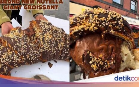 Wow! Croissant Nutella Jumbo Ini Harganya Rp 643 Ribu
