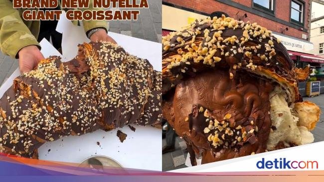 Wow! Croissant Nutella Jumbo Ini Harganya Rp 643 Ribu