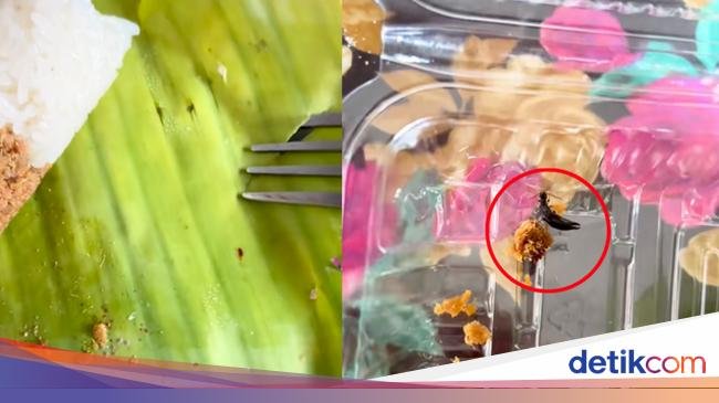 Jorok! Daun Pisang Berjamur Dipakai untuk Bungkus Ketan