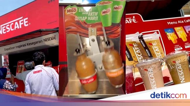 Viral! Ada Gerai Kopi Nescafe Buka di Yogya, Harganya Rp 5 Ribuan