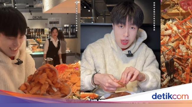 Habiskan Seafood Mahal di Resto Jepang, Influencer China Ini Berniat Jahat