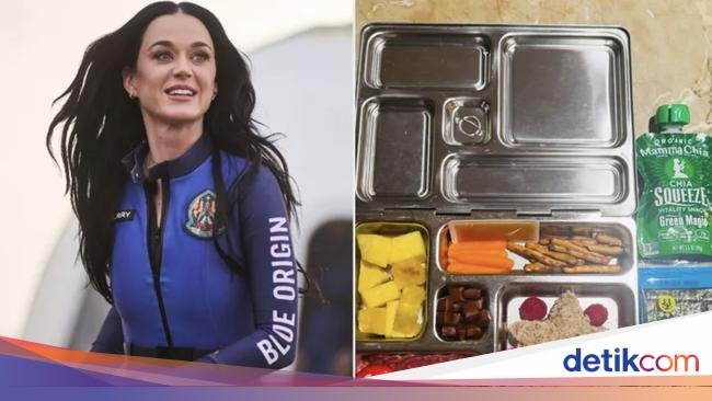 Katy Perry Pulang dari Luar Angkasa Kembali Bikin Bekal Sekolah Anak
