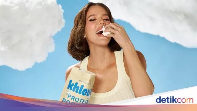 Khloe Kardashian Jualan Popcorn Berprotein 3 Kali Lipat