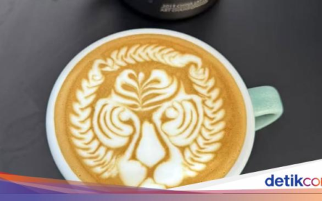 Keren! 10 Latte Art Buatan Barista Juara Dunia, Barongsai hingga Jerapah