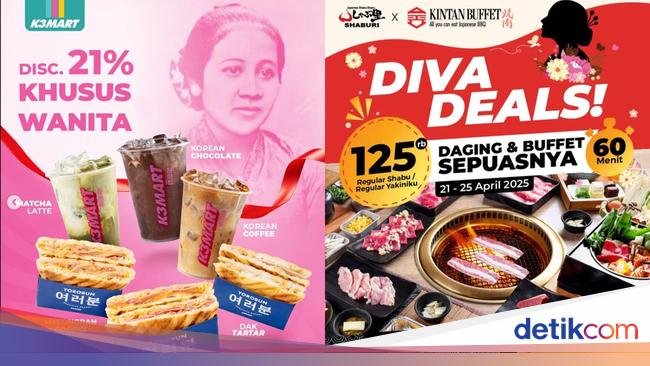Merapat! 5 Diskon Spesial Hari Kartini Buat Makan Daging hingga Sushi