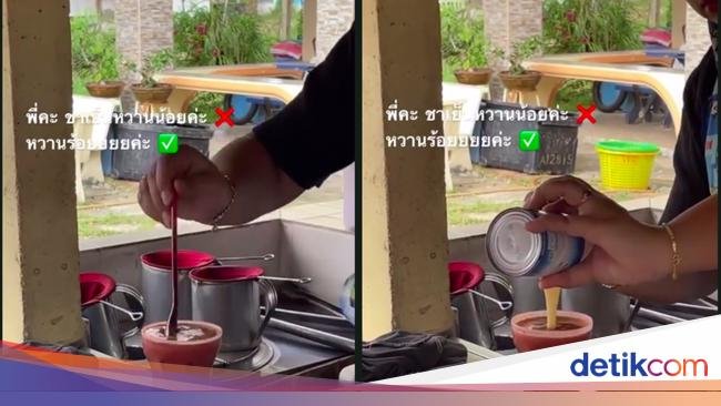 Ngeri! Gerai Ini Pakai Sekaleng Kental Manis untuk Segelas Es Cokelat