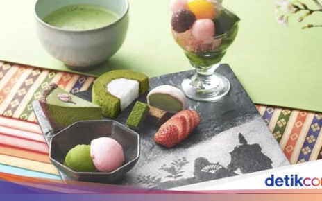 Parfait Tercantik di Jepang yang Hanya Ada saat Musim Semi