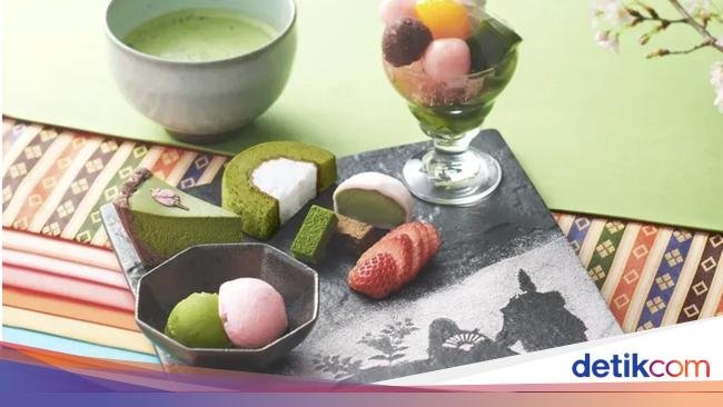 Parfait Tercantik di Jepang yang Hanya Ada saat Musim Semi