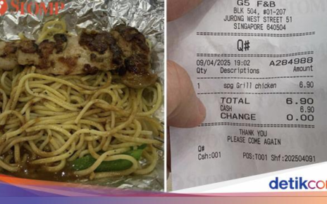 Pesan Spaghetti Ayam Panggang Rp 88 Ribu, Porsi Ayamnya Mungil
