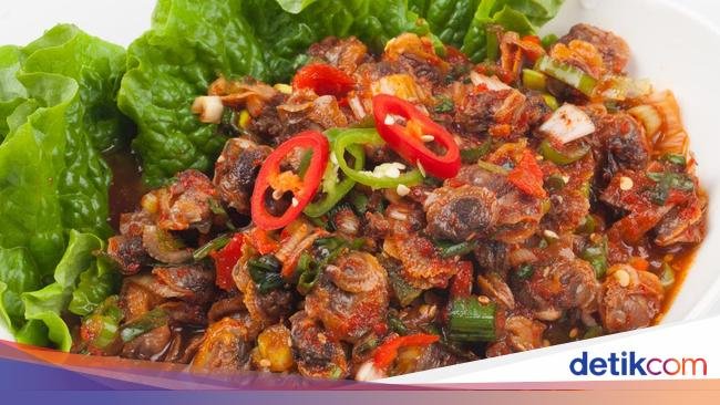 Resep Kerang Bumbu Cabe Korea yang Pedas Gurihnya Nagih
