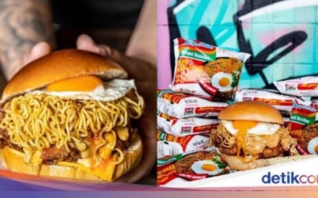 Resto di Sydney Ini Punya Menu Burger Indomie yang Halal