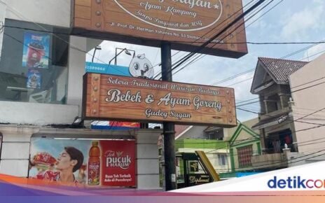 Sedep Miroso! Sarapan Nasi Gudeg Krecek dan Ayam Goreng Asli Jogja