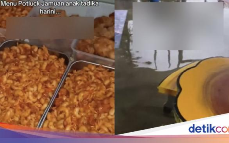 Sedih! Hidangan Ayam untuk Halal Bihalal Tak Jadi Tersaji karena Banjir