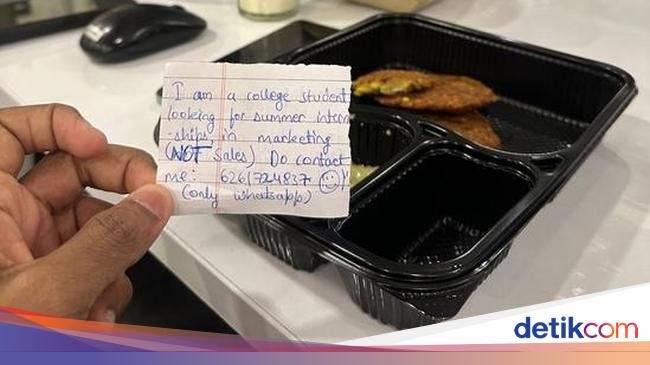 Pembeli Tersentuh Dapat Surat dari Pengantar Makanannya, Begini Pesannya