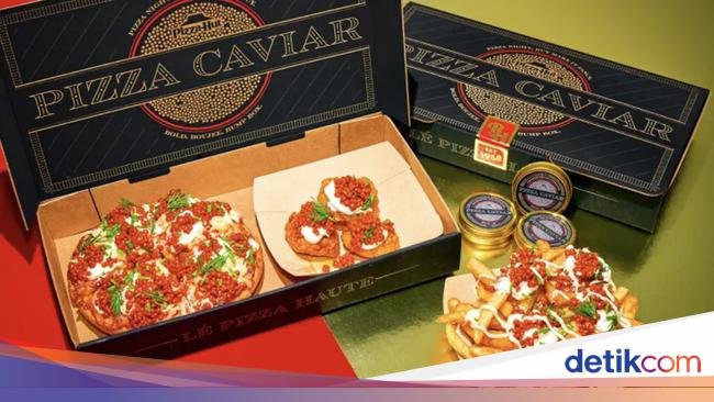 Unik! Pizza Topping Kaviar Tiruan dari Agar-agar Rasa Pepperoni