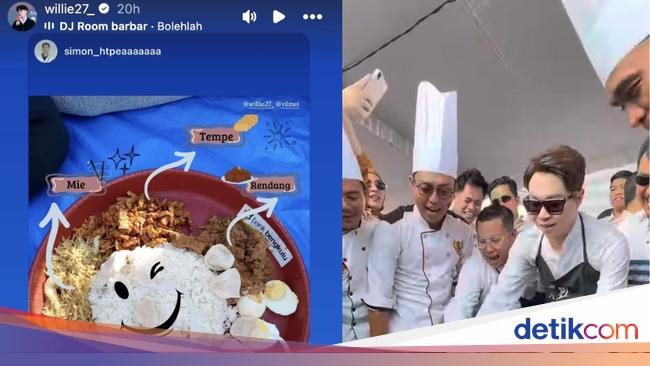 Willie Salim dan Richard Lee Masak Opor hingga Rendang Ratusan Kilogram!