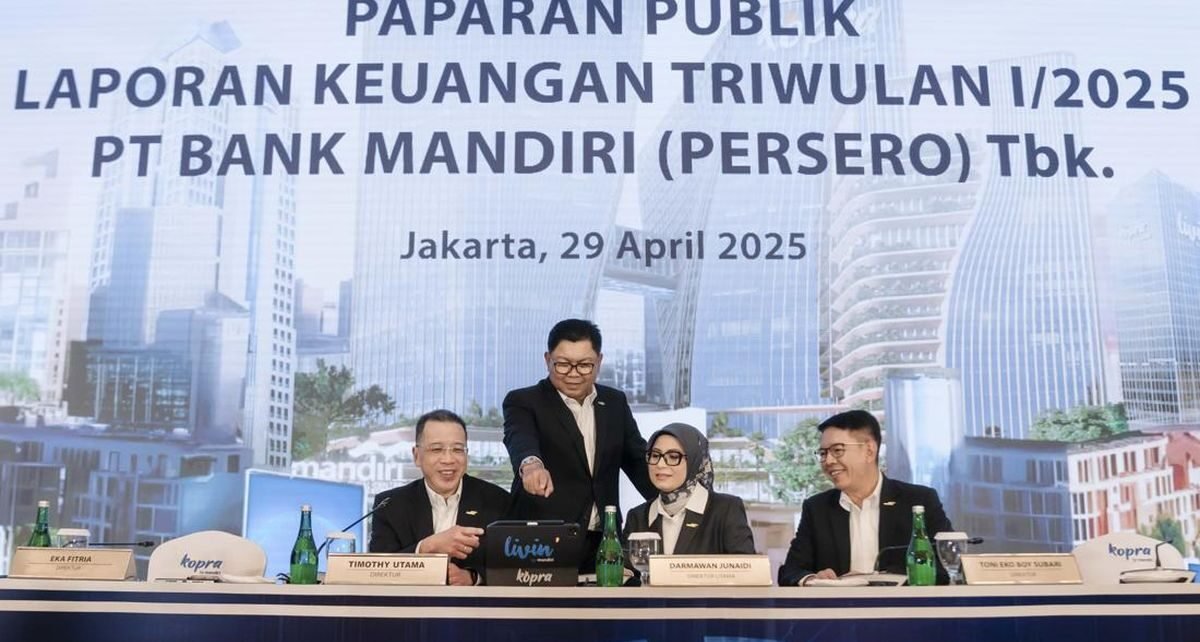 Bank Mandiri Bukukan Awal 2025 yang Sehat dan Berkelanjutan