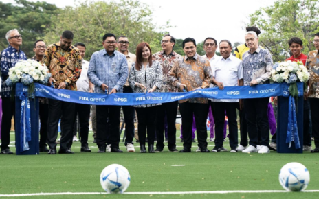 Bank Mandiri, FIFA, dan PSSI Hadirkan Lapangan Mini Soccer Ramah Anak