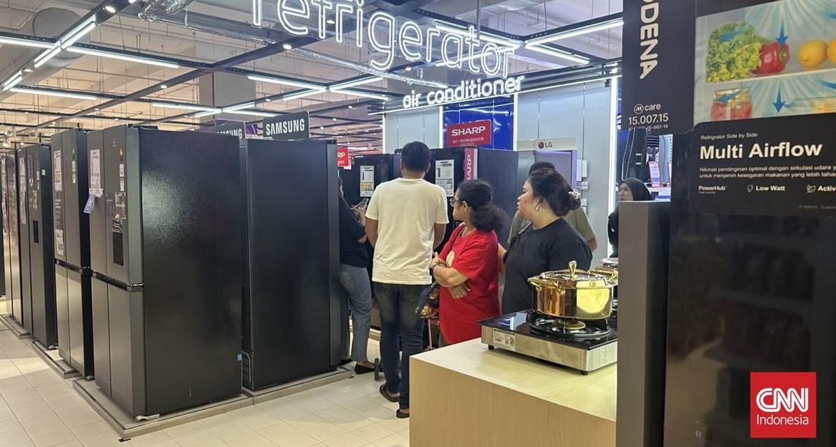 Kulkas Harga Miring Jadi Incaran di Transmart Full Day Sale Hari Ini